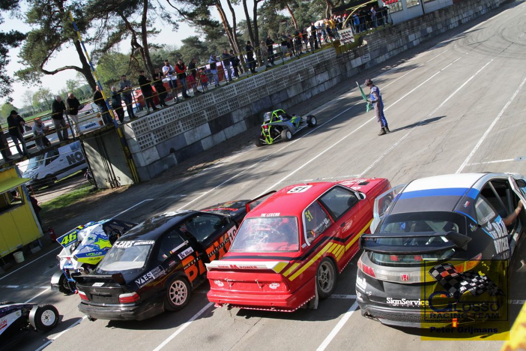 Datums voor de rallycross wedstrijden op de GLOSSO in Arendonk 2023.